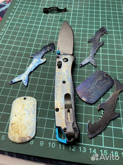 Анодирование титана(ножи и украшения)