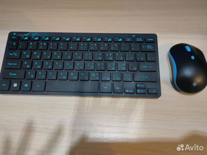 Беспроводная мышь с клавиатурой мини