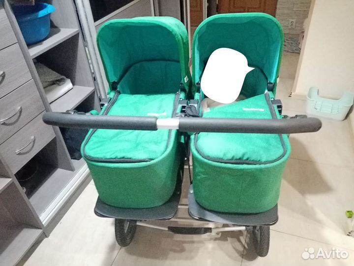 Коляска универсальная для двойни/погодок