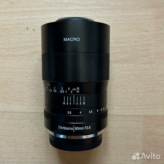 Объекти 7artisans 60mm f2.8 macro Fujifilm