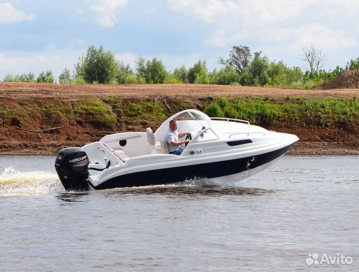 Катер с каютой Неман 550 новый от производителя