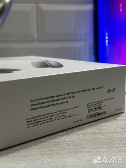 Airpods max silver/black новые Standart