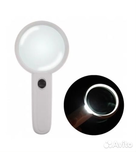 Лупа с подсветкой 65мм MG6B-4