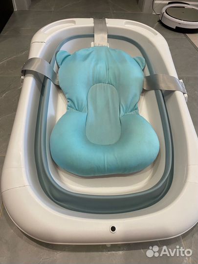 Детская ванночка для купания с гамаком