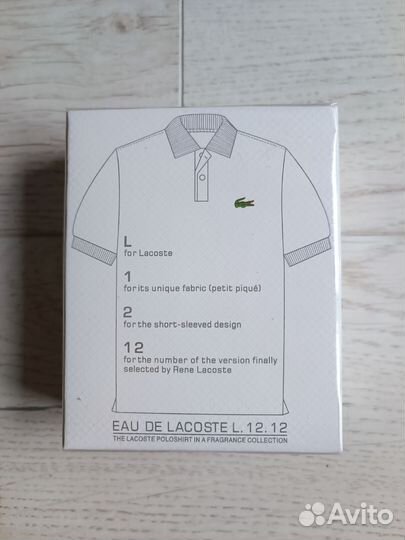 Lacoste blanc pure L.12.12