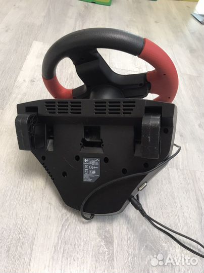 Logitech руль и педали