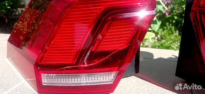 Задние внешние фонари на Volkswagen Tiguan 2