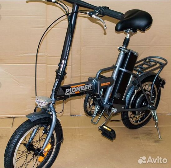Электрический велосипед складной