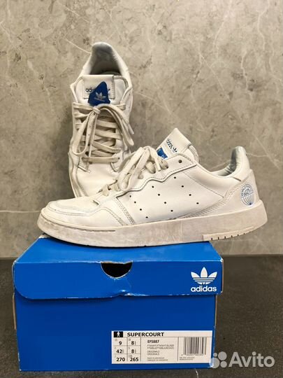 Кеды adidas supercourt us 9, 41 ru