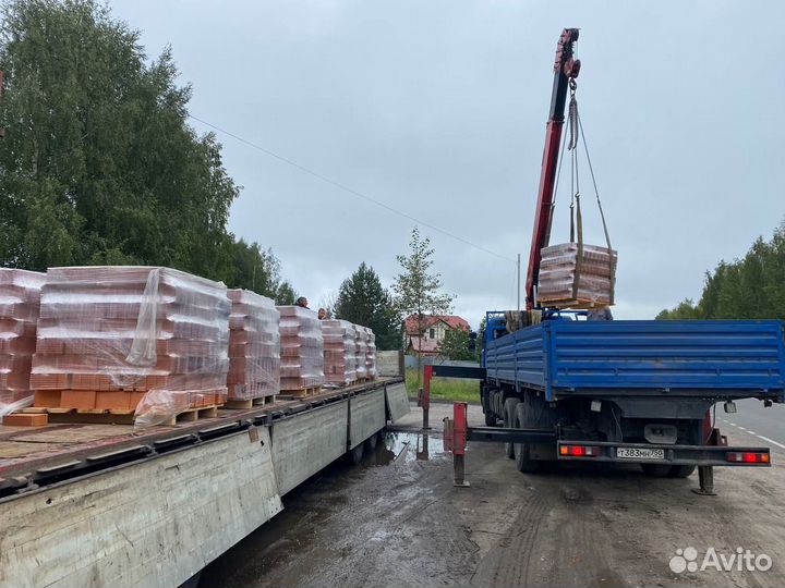 Кирпич красный полнотелый