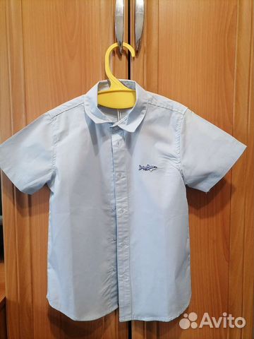 Рубашка на мальчика 116 новая