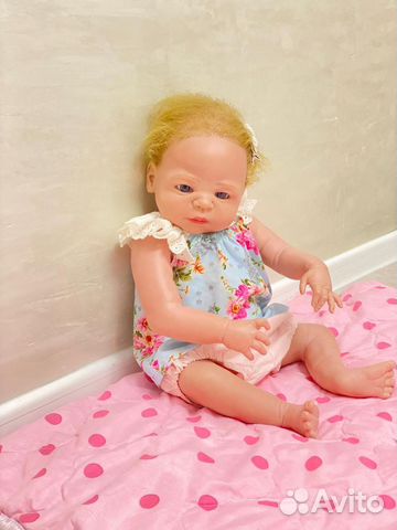 Кукла реборн силиконовая