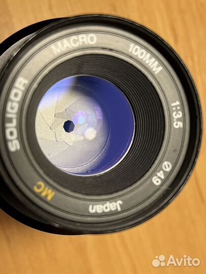 Макро объектив Soligor 100 mm f/3.5 MC Macro
