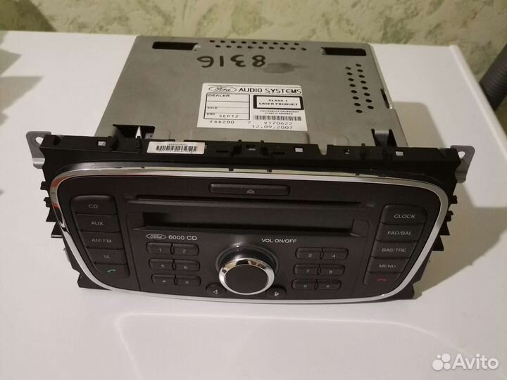 Магнитола ford focus 2