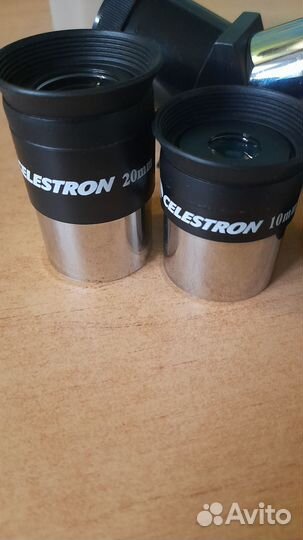 Окуляры celestron для телескопа 20мм и 10мм, новые