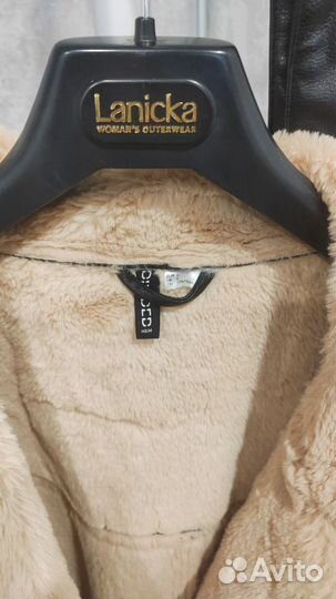 H&M Дубленка авиатор женская 48-50