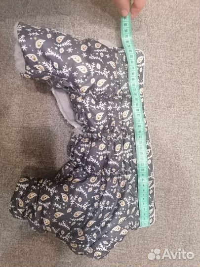 Зимний комбинезон для маленькой собаки