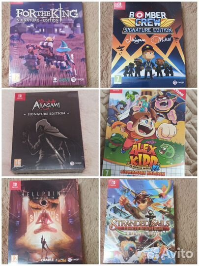 Редкие коллекционные игры Nintendo Switch (ч. 4)