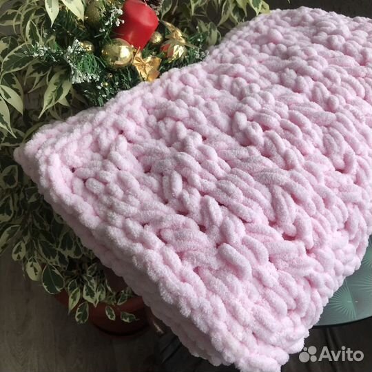 Плюшевые пледы на заказ