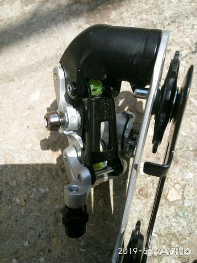 Задний вело переключатель shimano alivio m410