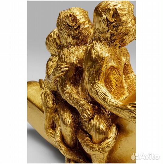 Статуэтка декоративная 12 см золото Banana