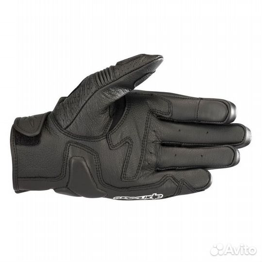 Alpinestars Celer V2 Leather Glove Black White Чер