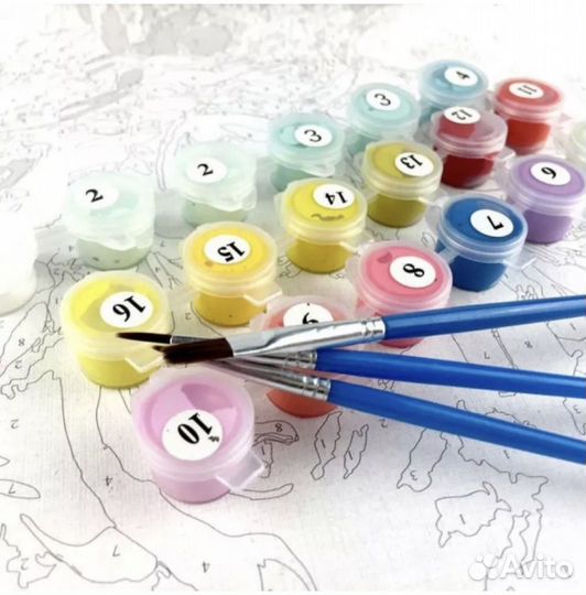 Картины по номерам 40на50, космо