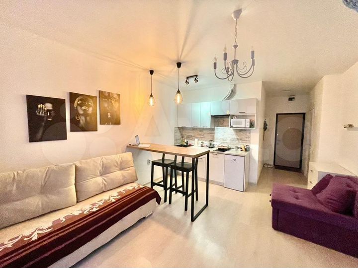 Апартаменты-студия, 30 м², 4/7 эт.