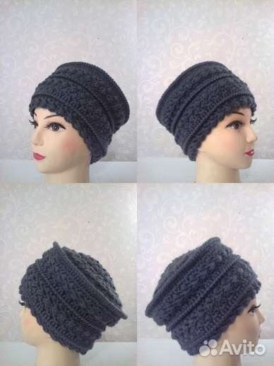 Шапка Кубанка крючком 