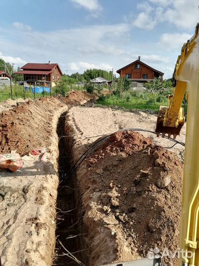 Услуги эксковатора, Миниэксковатора 3 т