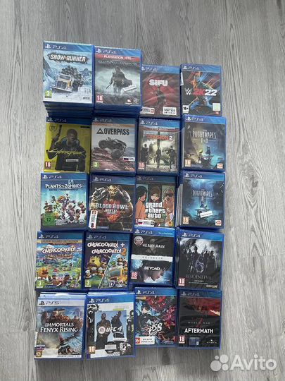 UFC 4 SnowRunner Heavy Rein PS4/PS5 Диски