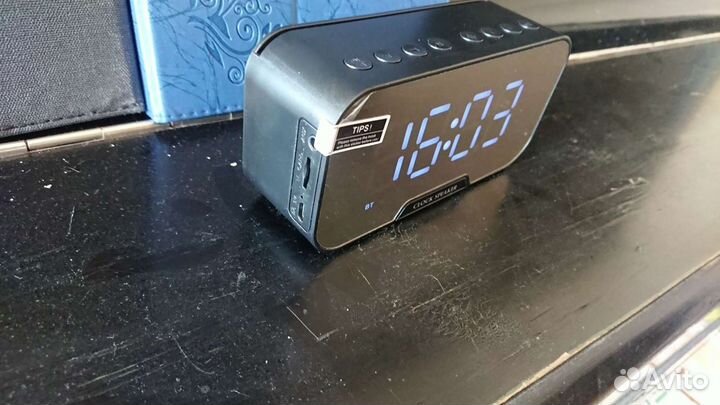 Радио будильник, блютуз мп3