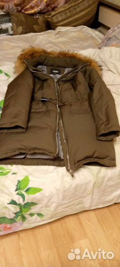 Пуховик теплый