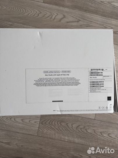 Apple mac studio M1 max