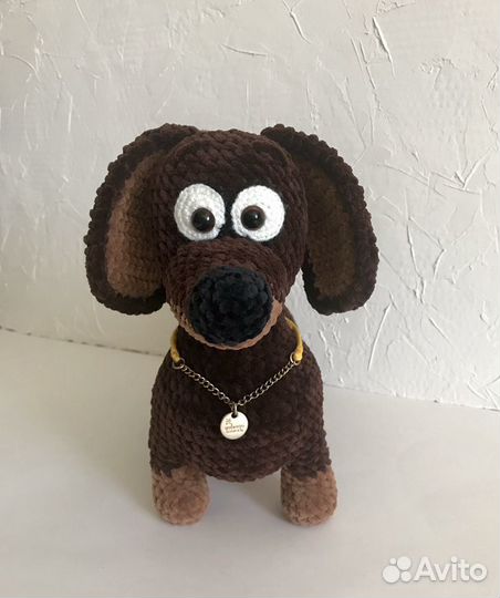 Собака Такса игрушка