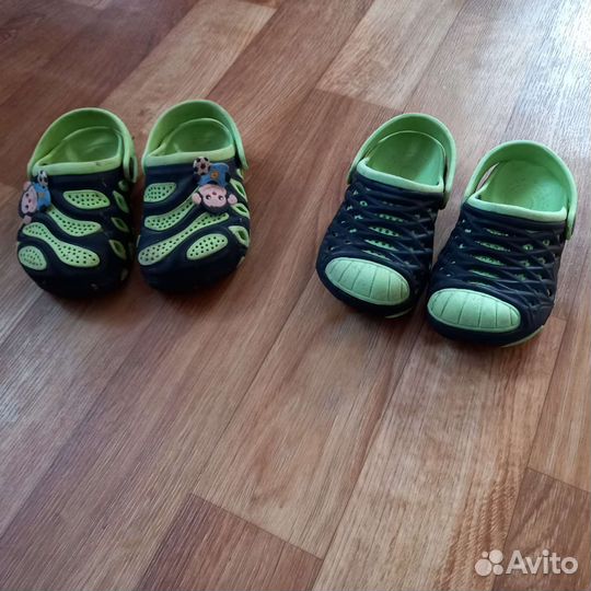 Резиновые сабо кроксы шлёпки тапки 23 и 24 размер