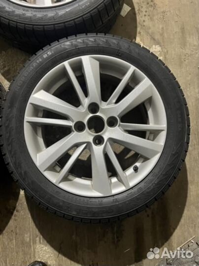 185/55 R15 Nokian Nordman RS2 Зима Литые R15 pсd:4x98 ет:35 DIA:58.6