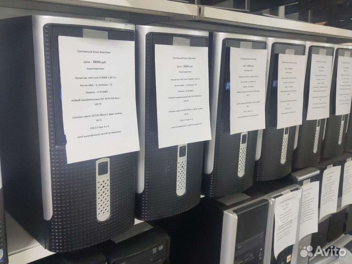 Мощный игровой пк i7 3930k. 6 ядер, 12 потоков