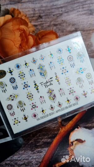 Слайдеры fashion nails гладкие 12