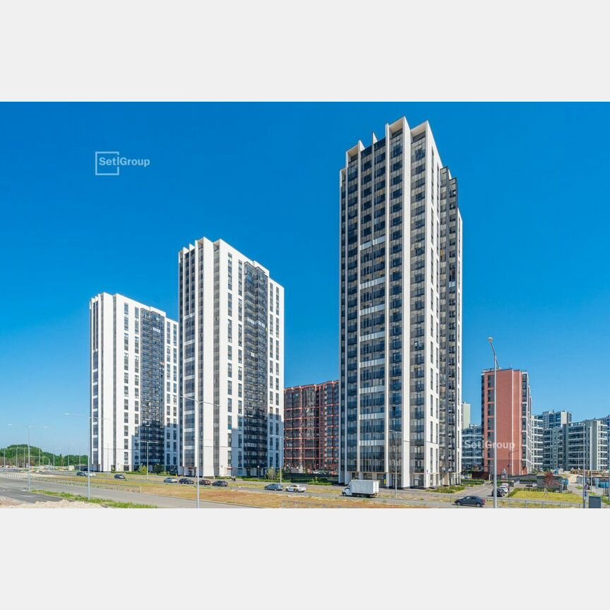 Квартира-студия, 25,4 м², 9/25 эт.