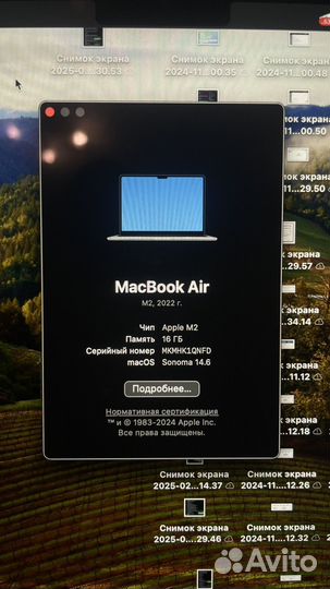 Apple macbook air 13 2024 m2