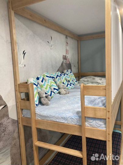 Двухъярусная детская кровать