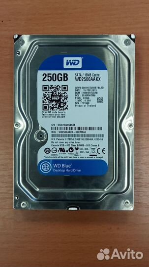 Жесткий диск 250гб и 500гб