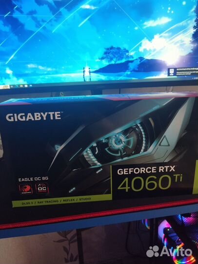 Видеокарта rtx 4060ti 8gb