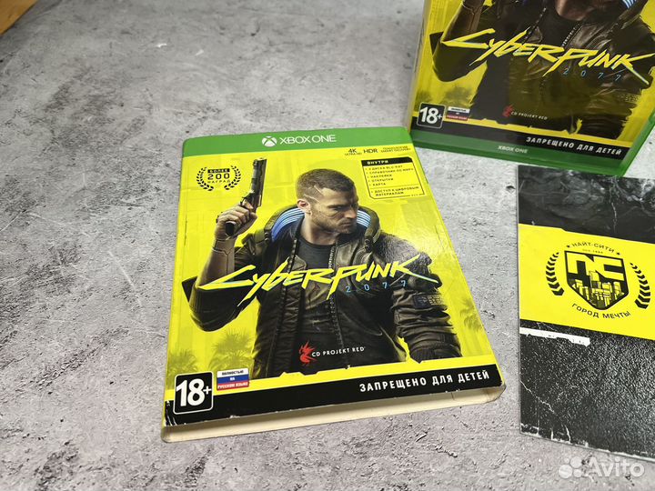 Диск xbox one cyberpunk 2077