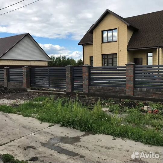 Забор жалюзи