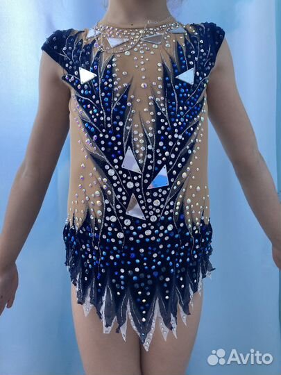 Купальник для гимнастики на рост 100-116