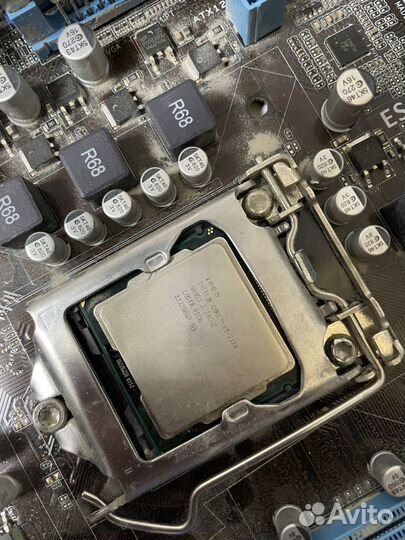 Asus h61m c + intel core i 3 2120