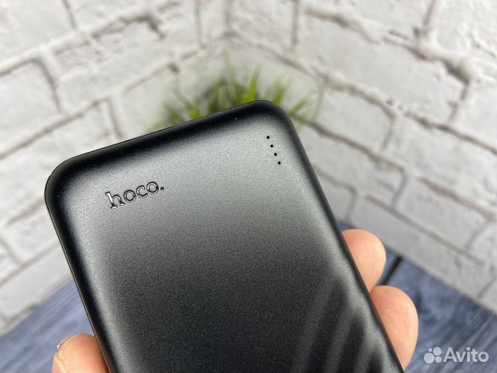 Повербанк 10000 mAh Hoco J123 черный