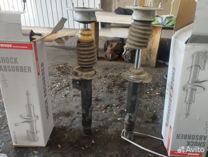 Передние амортизаторы на бмв е46
